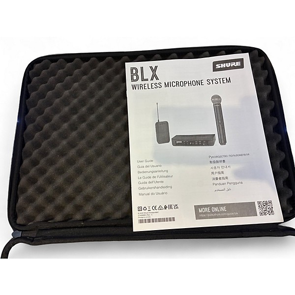 Used Shure BLX14 Wireless LAV Mic System Lavalier Wireless System