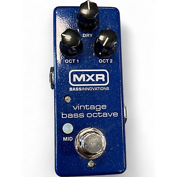 Used MXR VINTAGE BASS OCTAVE Effect Pedal