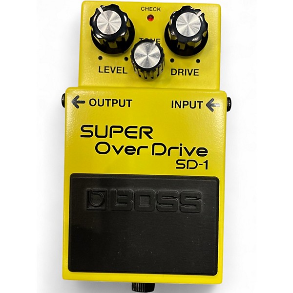Used BOSS SD1 Super Overdrive Effect Pedal