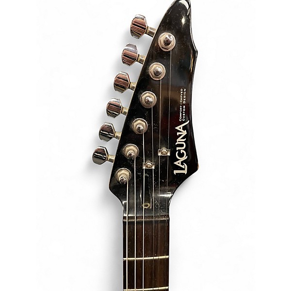 Used Laguna LE122 Sunburst Solid Body Electric Guitar