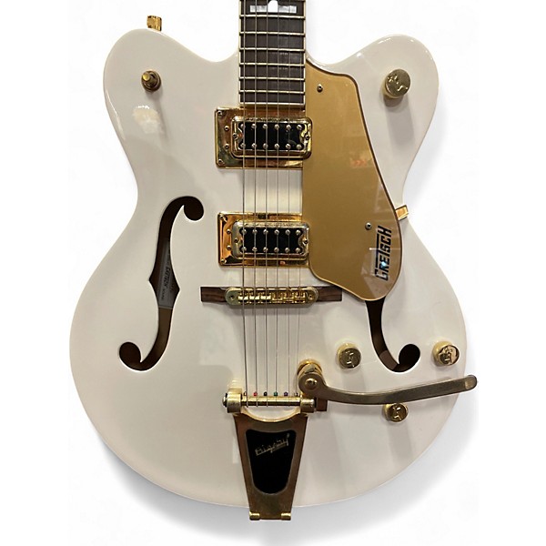 Used 2014 Gretsch Guitars G5422T Electromatic White Hollow Body Electric Guitar