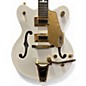 Used 2014 Gretsch Guitars G5422T Electromatic White Hollow Body Electric Guitar