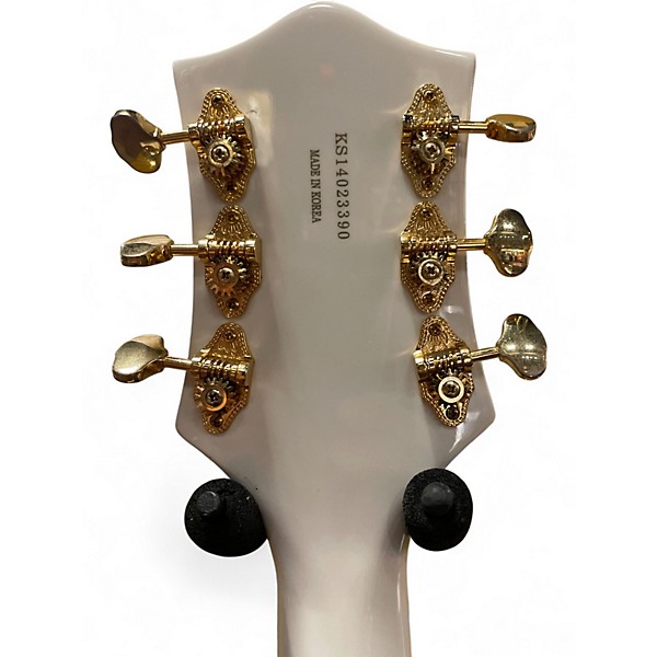 Used 2014 Gretsch Guitars G5422T Electromatic White Hollow Body Electric Guitar