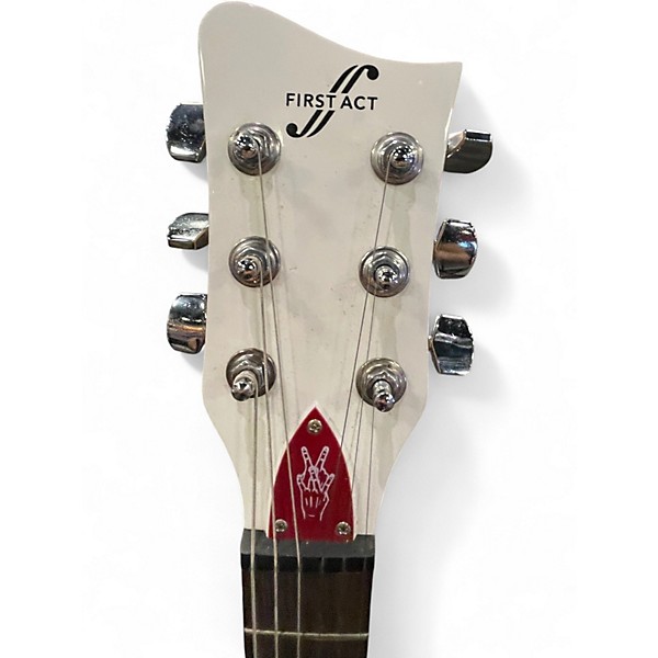 Used First Act VOLKSWAGAN Antique White Solid Body Electric Guitar