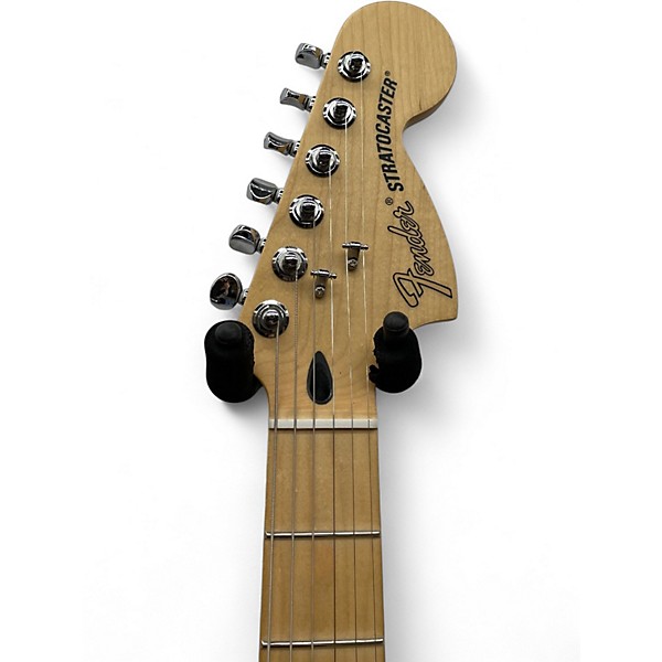 Used Fender Deluxe Stratocaster Blizzard Pearl Solid Body Electric Guitar