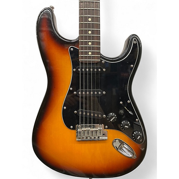 Used Fender American Standard Stratocaster 2 Color Sunburst Solid Body Electric Guitar