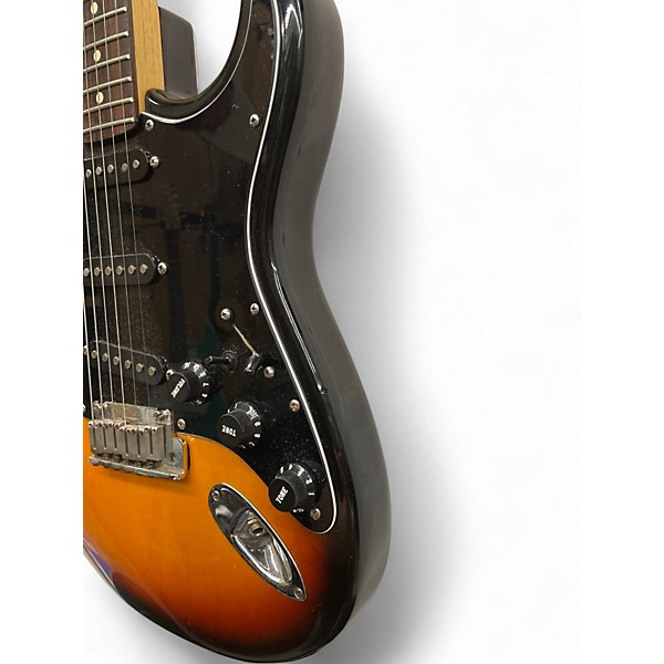 Used Fender American Standard Stratocaster 2 Color Sunburst Solid Body Electric Guitar