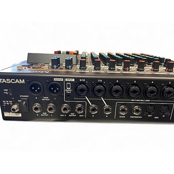 Used TASCAM Model 12 Unpowered Mixer
