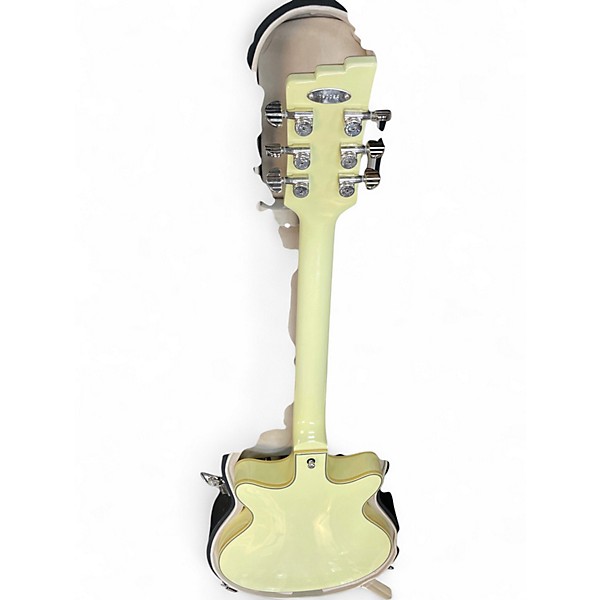 Used Duesenberg FULLERTON TV Vintage White Hollow Body Electric Guitar