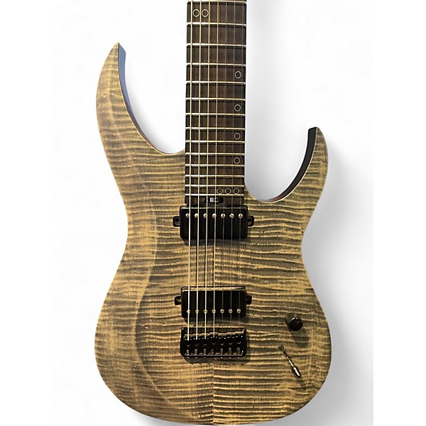 Used Schecter Guitar Research SUNSET EXTREME 7 Gray Ghost Solid Body Electric Guitar