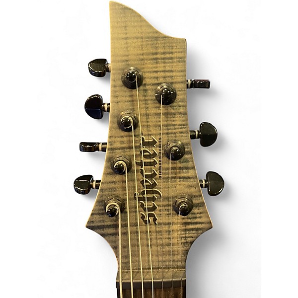 Used Schecter Guitar Research SUNSET EXTREME 7 Gray Ghost Solid Body Electric Guitar