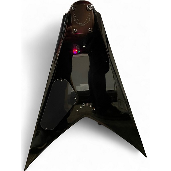 Used Dean Dave Mustaine Signature V Black Solid Body Electric Guitar