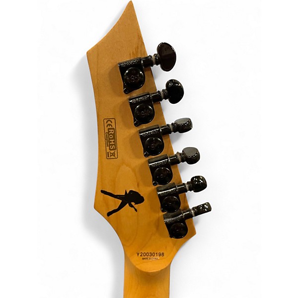 Used Dean Dave Mustaine Signature V Black Solid Body Electric Guitar