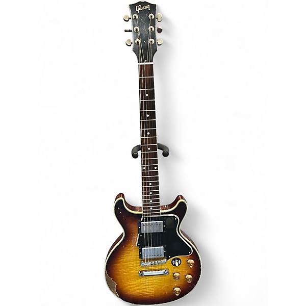 Used Gibson Custom Murphy Lab Les Paul Special Double Cut Figured Top Bourbon Burst Solid Body Electric Guitar