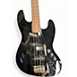 Used Fender Aerodyne Jazz Bass Black Electric Bass Guitar