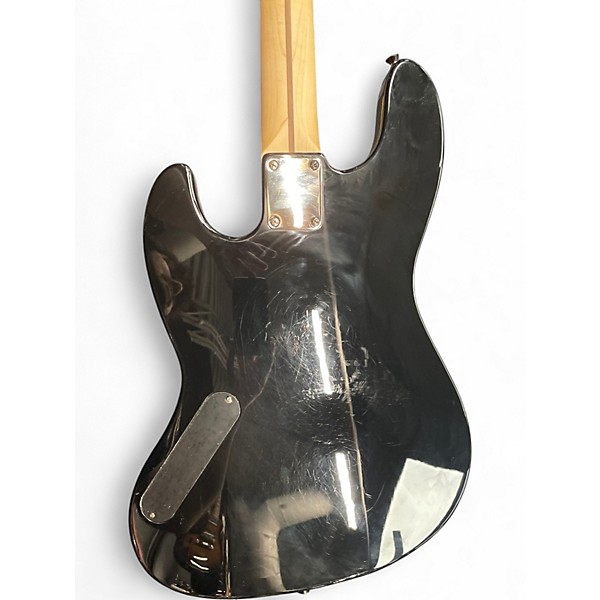 Used Fender Aerodyne Jazz Bass Black Electric Bass Guitar