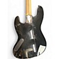 Used Fender Aerodyne Jazz Bass Black Electric Bass Guitar
