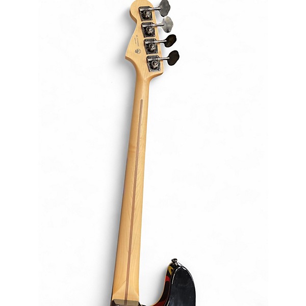 Used Fender Aerodyne Jazz Bass Black Electric Bass Guitar