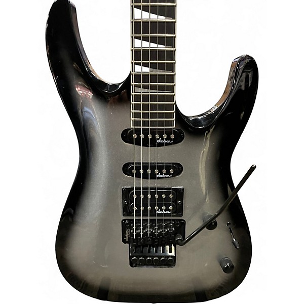 Used Jackson JS34 DKA Silver Burst Solid Body Electric Guitar