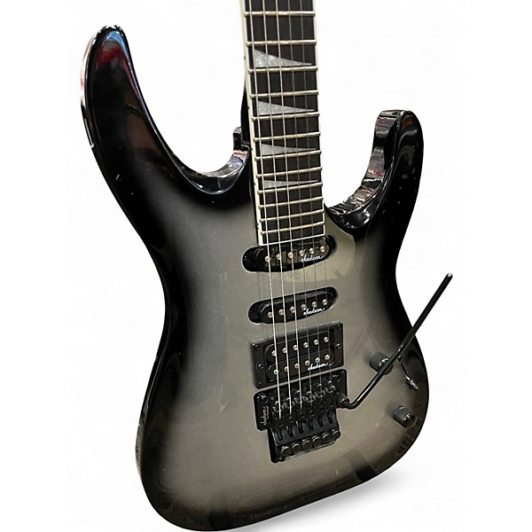Used Jackson JS34 DKA Silver Burst Solid Body Electric Guitar