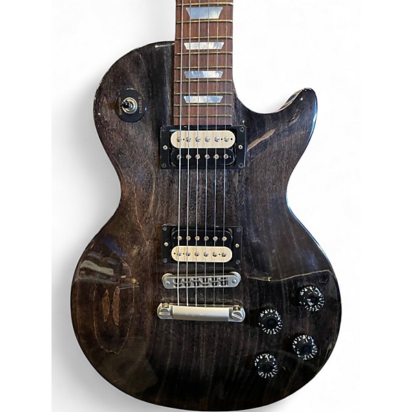 Used 2015 Gibson LES PAUL LPM Trans Gray Solid Body Electric Guitar