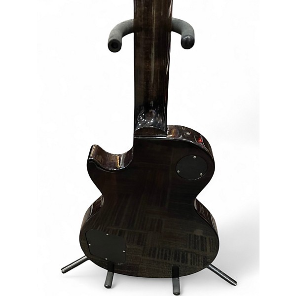 Used 2015 Gibson LES PAUL LPM Trans Gray Solid Body Electric Guitar