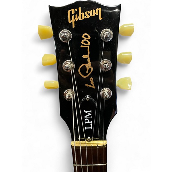 Used 2015 Gibson LES PAUL LPM Trans Gray Solid Body Electric Guitar