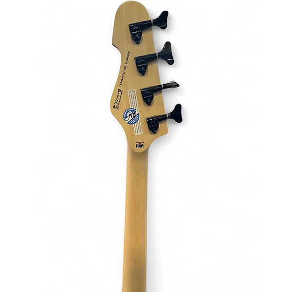 Used ESP LTD AP204 Purple Electric Bass Guitar