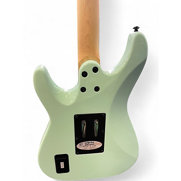 Used Schecter Guitar Research SUN VALLEY SUPER SHREDDER Seafoam Green Solid Body Electric Guitar