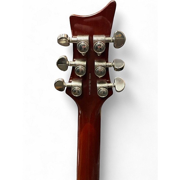 Used Dean ICON Orange Solid Body Electric Guitar