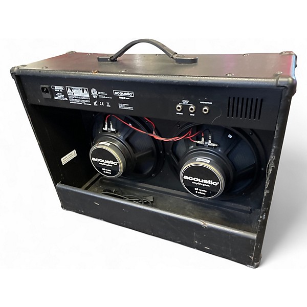 Used Acoustic G120 DSP 120W 2x12 Guitar Combo Amp