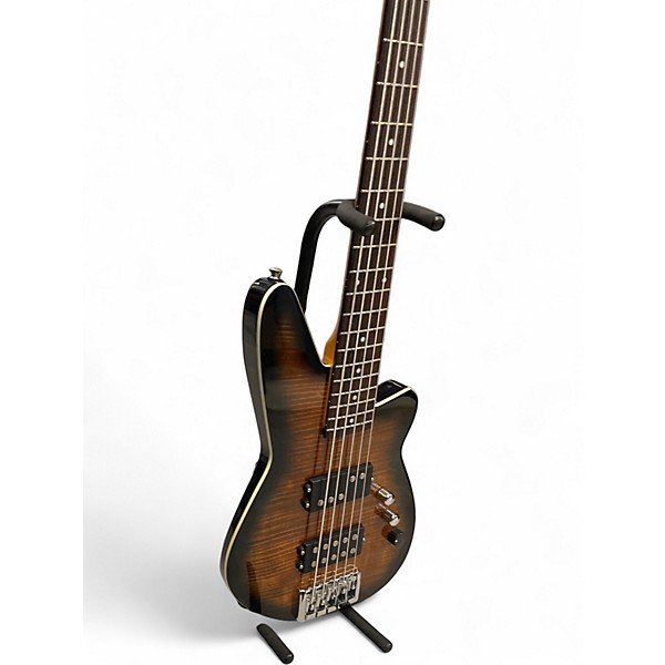 Used Reverend Mercalli FM 5 Coffee Burst Electric Bass Guitar