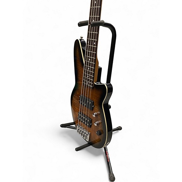 Used Reverend Mercalli FM 5 Coffee Burst Electric Bass Guitar