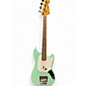 Used Squier Classic Vibe 60s Mustang Bass Surf Green Electric Bass Guitar thumbnail