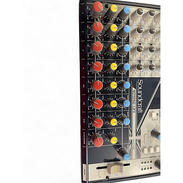 Used Soundcraft notepad-12fx Powered Mixer