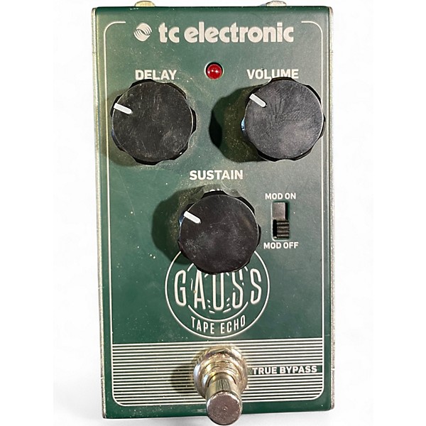 Used TC Electronic Gauss Echo Effect Pedal