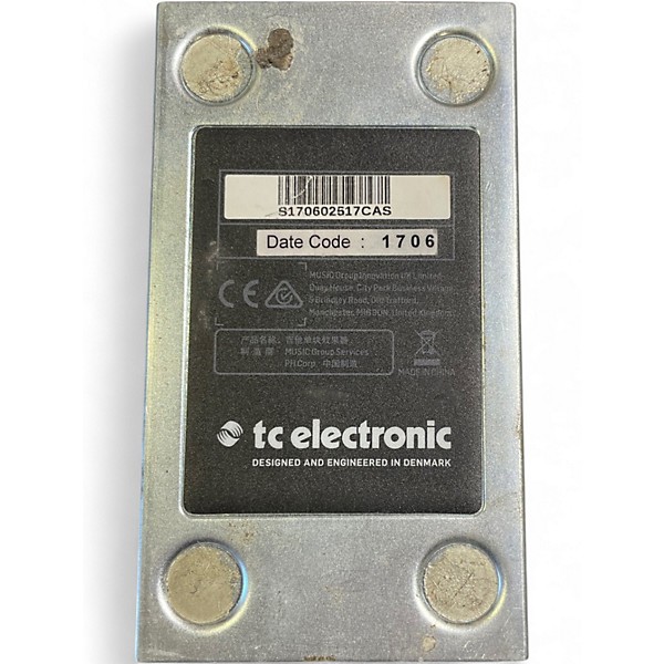 Used TC Electronic Cinders Overdrive Effect Pedal