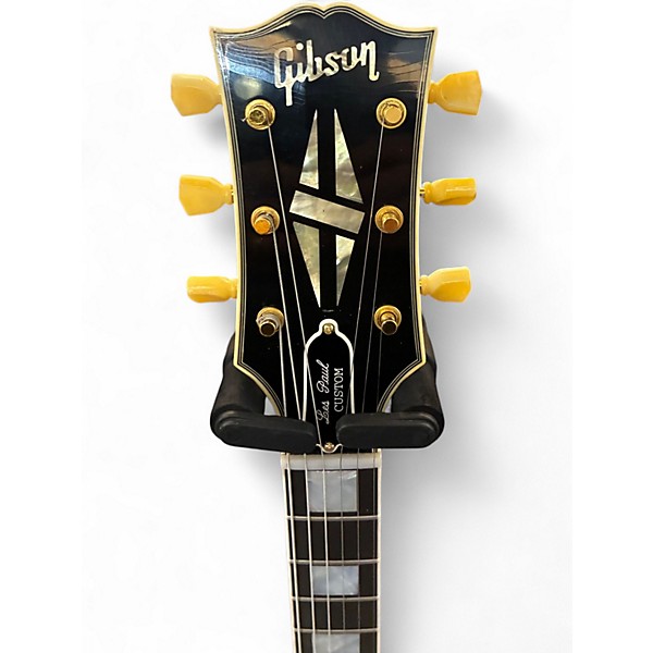 Used 2025 Gibson M2M Murphy Lab Ultra Light Aged 1954 Les Paul Custom Polaris White Solid Body Electric Guitar