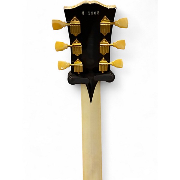 Used 2025 Gibson M2M Murphy Lab Ultra Light Aged 1954 Les Paul Custom Polaris White Solid Body Electric Guitar