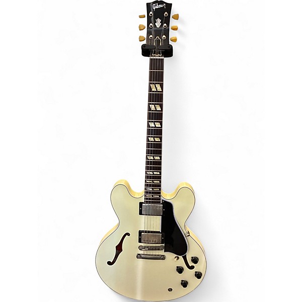 Used 2025 Gibson M2M Murphy Lab Ultra Light Aged 1959 ES345 Classic White Hollow Body Electric Guitar