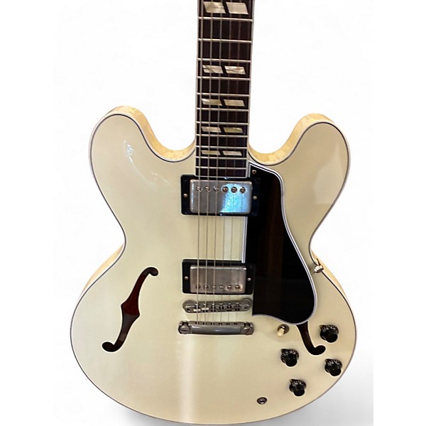 Used 2025 Gibson M2M Murphy Lab Ultra Light Aged 1959 ES345 Classic White Hollow Body Electric Guitar