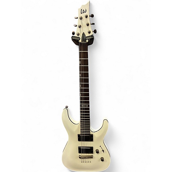 Used ESP LTD H330NT WHITE Solid Body Electric Guitar