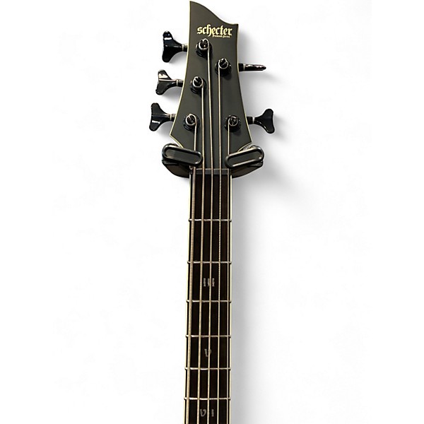 Used Schecter EVIL TWIN 5 BLACK Electric Bass Guitar