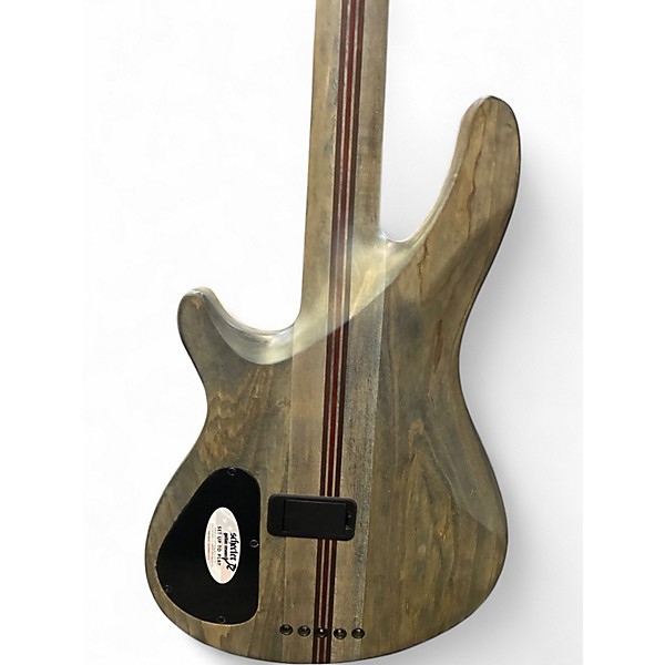 Used Schecter EVIL TWIN 5 BLACK Electric Bass Guitar