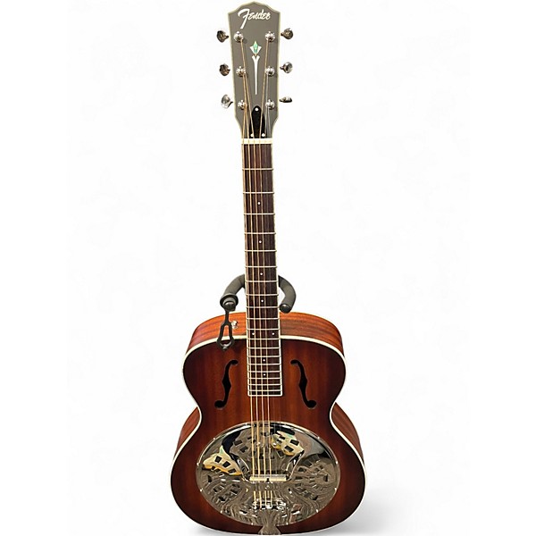 Used Fender Paramount PR-180E AGED COGNAC BURST Acoustic Guitar