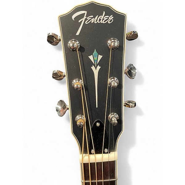 Used Fender Paramount PR-180E AGED COGNAC BURST Acoustic Guitar