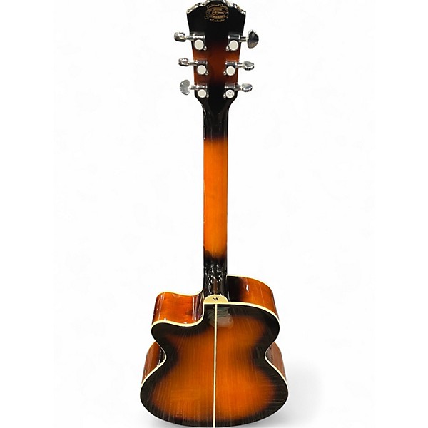 Used Washburn EA15 2 Color Sunburst Acoustic Electric Guitar