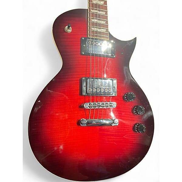 Used ESP LTD EC256 Trans Red Solid Body Electric Guitar