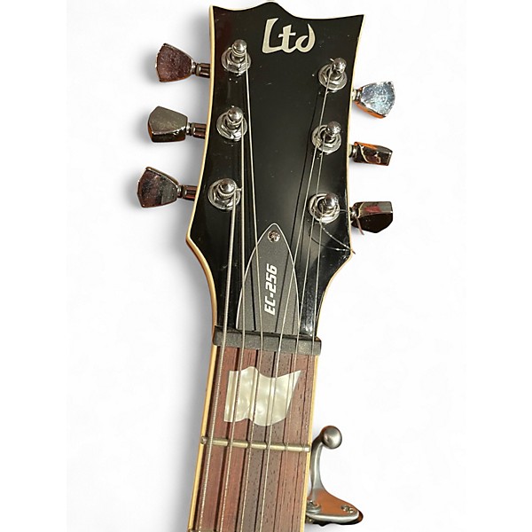 Used ESP LTD EC256 Trans Red Solid Body Electric Guitar