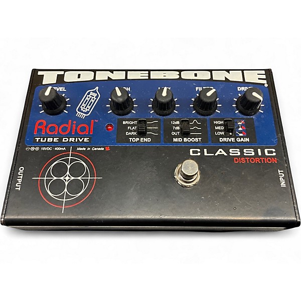 Used Radial Engineering Tonebone Classic Tube Drive Effect Pedal